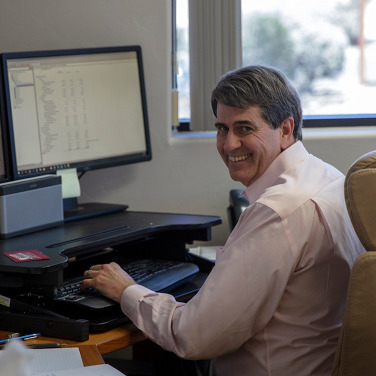  Michale Haubert,owner of Padgett Tucson in Tucson, AZ, specializing in small business tax, payroll, and accounting.